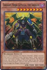 Twilight Ninja Getsuga, the Shogun (BOSH-EN017), Breakers of Shadow — Yu-Gi-Oh! card price