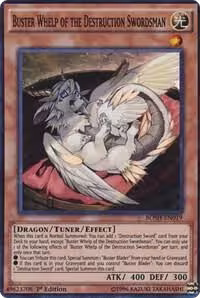 Buster Whelp of the Destruction Swordsman (BOSH-EN019), Breakers of Shadow — Yu-Gi-Oh! card price