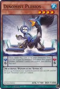 Dinomist Plesios (BOSH-EN025), Breakers of Shadow — Yu-Gi-Oh! card price