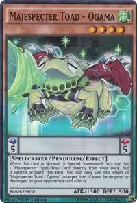 Majespecter Toad - Ogama (BOSH-EN030), Breakers of Shadow — Yu-Gi-Oh! card price