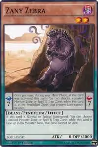 Zany Zebra (BOSH-EN042), Breakers of Shadow — Yu-Gi-Oh! card price