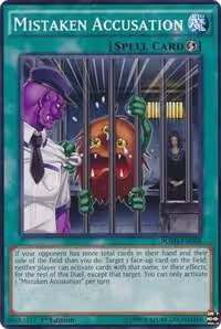 Mistaken Accusation (BOSH-EN068), Breakers of Shadow — Yu-Gi-Oh! card price