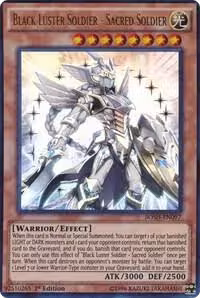 Black Luster Soldier - Sacred Soldier (BOSH-EN097) — card price