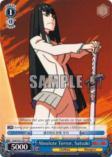 Absolute Terror, Satsuki (TD) (KLK/S27-TE11 TD), KILL la KILL — Weiß Schwarz card price