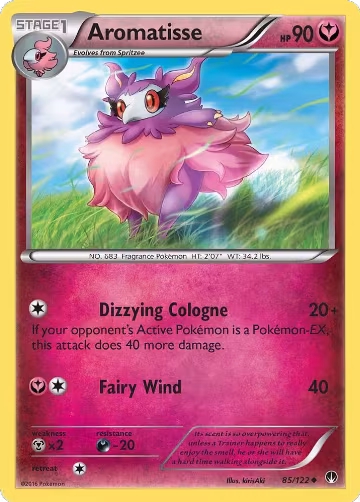 Aromatisse (85/122), XY - BREAKpoint — Pokémon card price