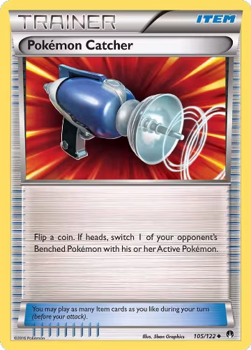Pokemon Catcher (105/122), XY - BREAKpoint — Pokémon card price