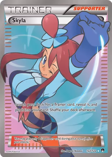 Skyla (122/122), XY - BREAKpoint — Pokémon card price