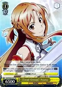 "Lead Group" Asuna (SAO/S20-E101 TD), Sword Art Online — Weiß Schwarz card price