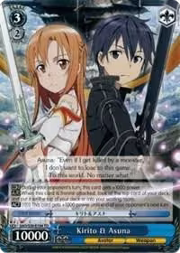 Kirito & Asuna (SAO/S20-E104 TD), Sword Art Online — Weiß Schwarz card price