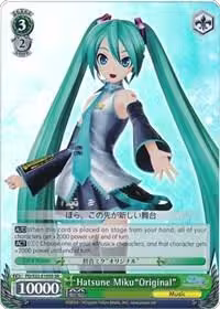 Hatsune Miku"Original" (SR) (PD/S22-E105S SR), Hatsune Miku -Project DIVA- f — Weiß Schwarz card price