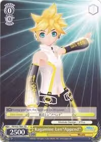 Kagamine Len"Append" (TD) (PD/S22-TE01 TD), Hatsune Miku -Project DIVA- f — Weiß Schwarz card price