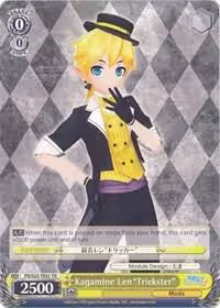 Kagamine Len"Trickster" (TD) (PD/S22-TE02 TD), Hatsune Miku -Project DIVA- f — Weiß Schwarz card price