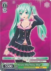 Hatsune Miku"Honey Whip" (TD) (PD/S22-TE10 TD), Hatsune Miku -Project DIVA- f — Weiß Schwarz card price