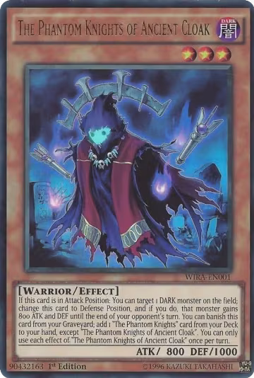 The Phantom Knights of Ancient Cloak (WIRA-EN001), Wing Raiders — Yu-Gi-Oh! card price