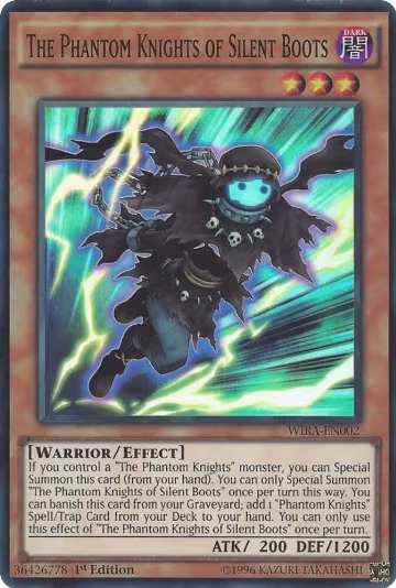 The Phantom Knights of Silent Boots (WIRA-EN002), Wing Raiders — Yu-Gi-Oh! card price