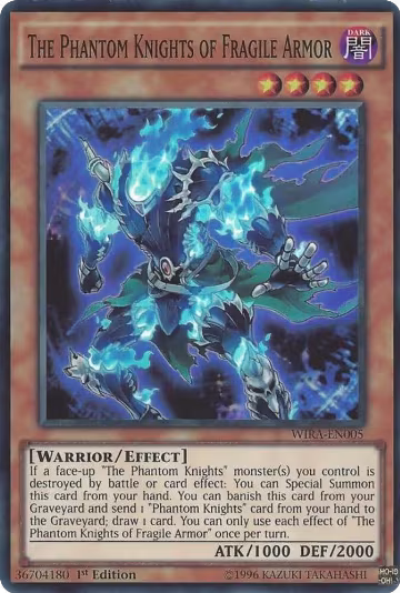 The Phantom Knights of Fragile Armor (WIRA-EN005), Wing Raiders — Yu-Gi-Oh! card price