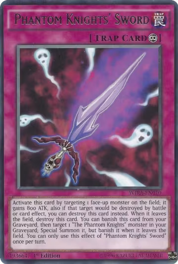 Phantom Knights' Sword (WIRA-EN010), Wing Raiders — Yu-Gi-Oh! card price