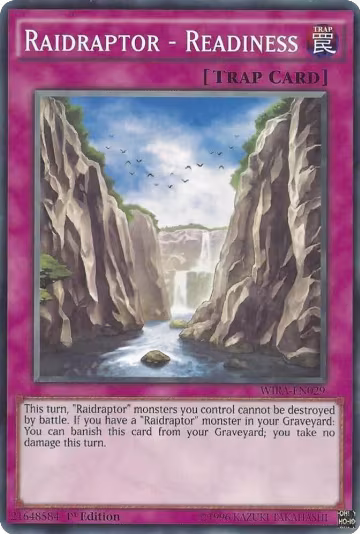 Raidraptor - Readiness (WIRA-EN029), Wing Raiders — Yu-Gi-Oh! card price