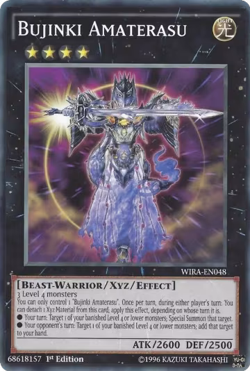Bujinki Amaterasu (WIRA-EN048), Wing Raiders — Yu-Gi-Oh! card price