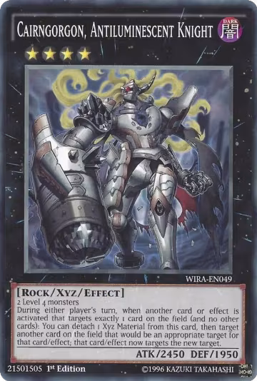 Cairngorgon, Antiluminescent Knight (WIRA-EN049), Wing Raiders — Yu-Gi-Oh! card price