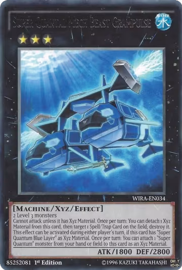 Super Quantal Mech Beast Grampulse (WIRA-EN034), Wing Raiders — Yu-Gi-Oh! card price
