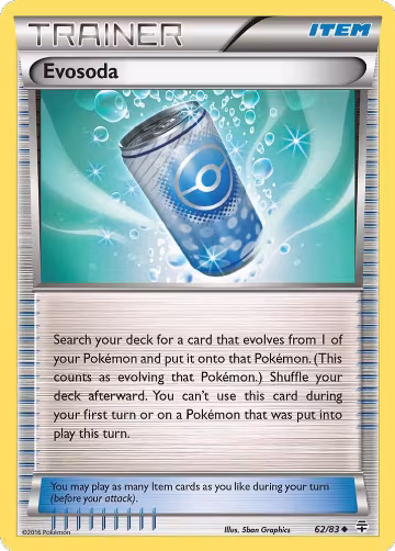 Evosoda (62/83), Generations — Pokémon card price