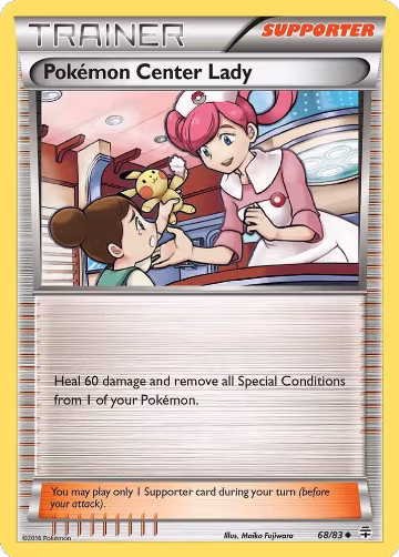 Pokemon Center Lady (68/83), Generations — Pokémon card price