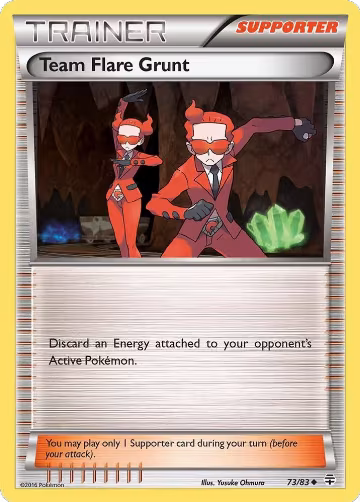 Team Flare Grunt (73/83), Generations — Pokémon card price