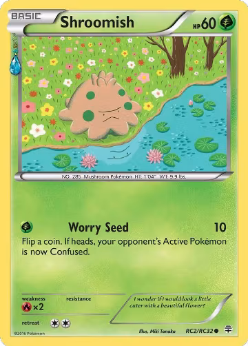 Shroomish (RC2/RC32), Generations: Radiant Collection — Pokémon card price