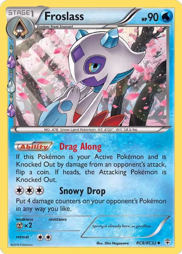 Froslass (RC8/RC32), Generations: Radiant Collection — Pokémon card price