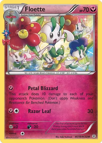 Floette (RC18/RC32), Generations: Radiant Collection — Pokémon card price