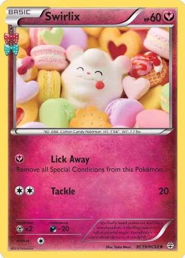 Swirlix (RC19/RC32), Generations: Radiant Collection — Pokémon card price