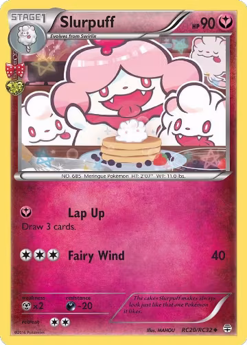 Slurpuff (RC20/RC32), Generations: Radiant Collection — Pokémon card price