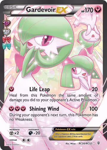 Gardevoir EX (Full Art) (RC30/RC32) — card price