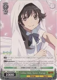 Combat Role, Karen Araragi (NM/S24-E023), NISEMONOGATARI — Weiß Schwarz card price