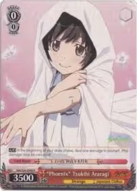 "Phoenix" Tsukihi Araragi (NM/S24-E049 R), NISEMONOGATARI — Weiß Schwarz card price