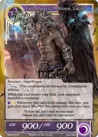 Fallen Angelic Destroyer, Lucifer (TMS-075), The Moonlit Savior — Force of Will card price