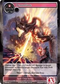 Demonflame (TMS-021), The Moonlit Savior — Force of Will card price