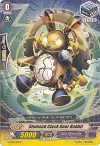 Stomach Clock Gear Rabbit (G-SD01/014EN), G-Start Deck 1: Odyssey of the Interspatial Dragon — Vanguard card price
