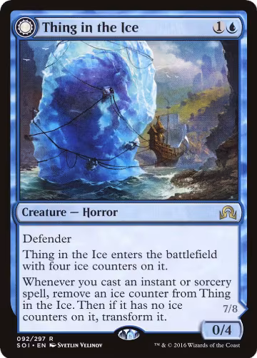 Thing in the Ice (92), Shadows over Innistrad — Magic card price