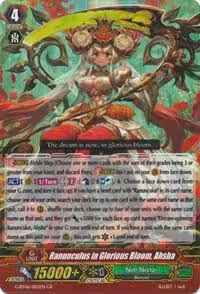 Ranunculus in Glorious Bloom, Ahsha (G-BT06/002EN), G-BT06: Transcension of Blade & Blossom — Vanguard card price