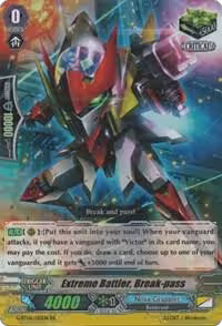 Extreme Battler, Break-pass (G-BT06/015EN), G-BT06: Transcension of Blade & Blossom — Vanguard card price