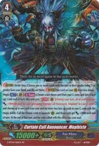 Curtain Call Announcer, Mephisto (G-BT06/016EN), G-BT06: Transcension of Blade & Blossom — Vanguard card price