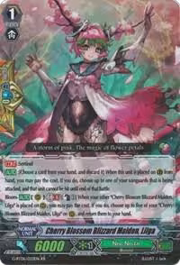 Cherry Blossom Blizzard Maiden, Lilga (G-BT06/022EN), G-BT06: Transcension of Blade & Blossom — Vanguard card price