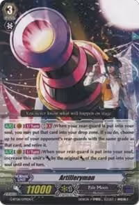 Artilleryman (G-BT06/079EN), G-BT06: Transcension of Blade & Blossom — Vanguard card price