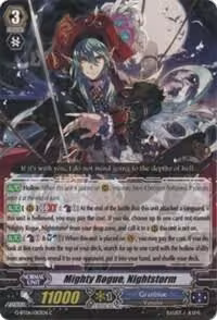 Mighty Rogue, Nightstorm (G-BT06/083EN), G-BT06: Transcension of Blade & Blossom — Vanguard card price