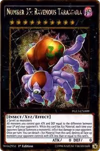 Number 35: Ravenous Tarantula (PGL3-EN009) — card price