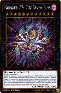 Number 77: The Seven Sins (PGL3-EN011), Premium Gold: Infinite Gold — Yu-Gi-Oh! card price