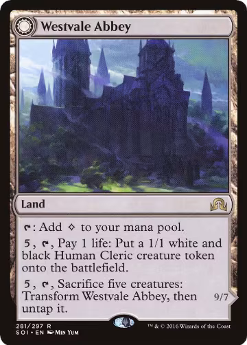 Westvale Abbey (281), Shadows over Innistrad — Magic card price