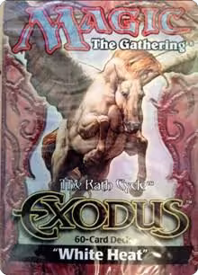 Exodus Theme Deck - White Heat, Exodus — Magic sealed product price